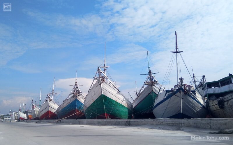 Kapal Kayu Pelabuhan Sunda Kelapa Spot Wisata Instagramable