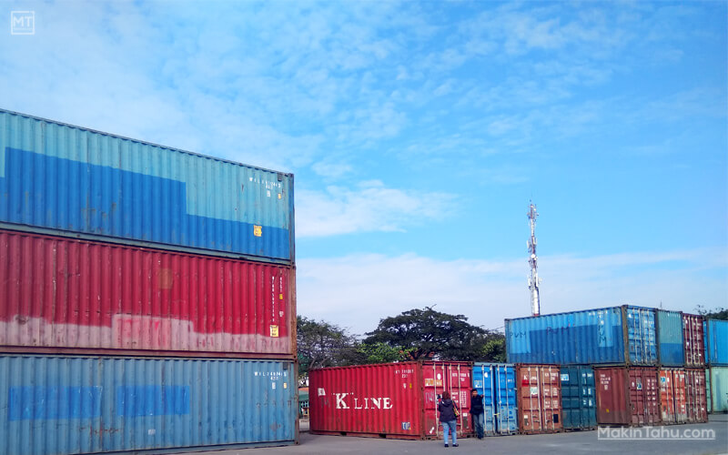 Kontainer Pelabuhan Sunda Kelapa Wisata Instagramable