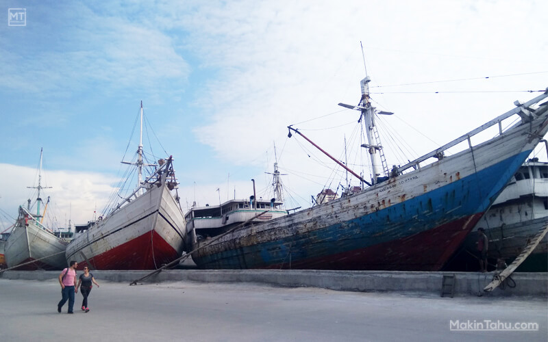 Turis Pelabuhan Sunda Kelapa Spot Wisata Instagramable