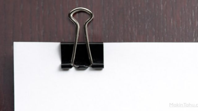 Pengertian Dan Fungsi Binder Clip MakinTahu