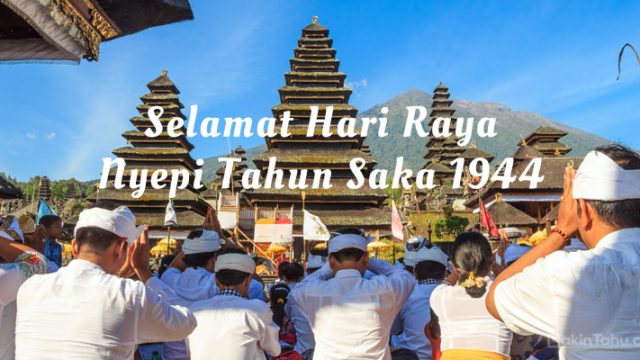 Ucapan Selamat Hari Raya Nyepi Tahun Baru Saka 1944