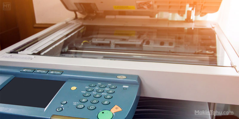 Pengertian Mesin Fotocopy, Fungsi Dan Cara Kerjanya
