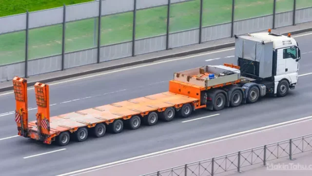 Memahami Apa Itu Lowbed Trailer Fungsi Dan Jenisnya