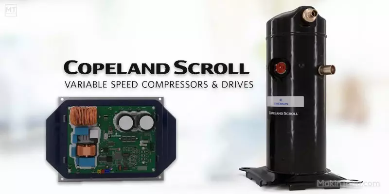 Jenis Compressor Copeland Scroll Untuk Pendingin