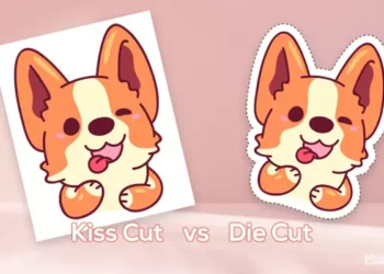 Perbedaan Stiker Kiss Cut Dan Die Cut