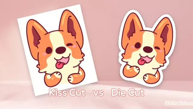 Perbedaan Stiker Kiss Cut Dan Die Cut