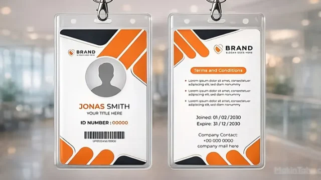 Ukuran ID Card Sesuai Standar Dan Kebutuhan